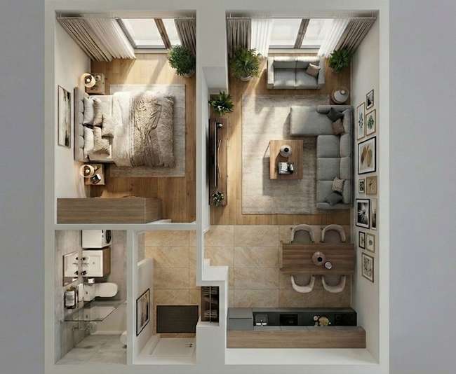 Се продава нов стан во изградба 48м2 - slika 2