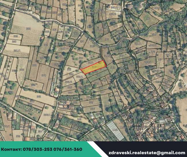 Parcela od 1703m2 vo Velgosti - ZDRAVESKI - 3